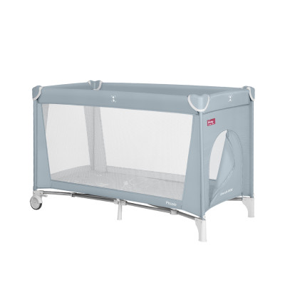 Carrello Piccolo CRL-18101 - детский манеж с боковым лазом на молнии • Ash Grey