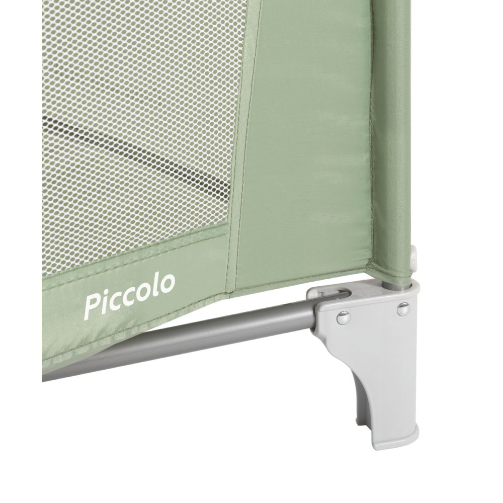 Carrello Piccolo CRL-18101 - детский манеж с боковым лазом на молнии • Mint Green