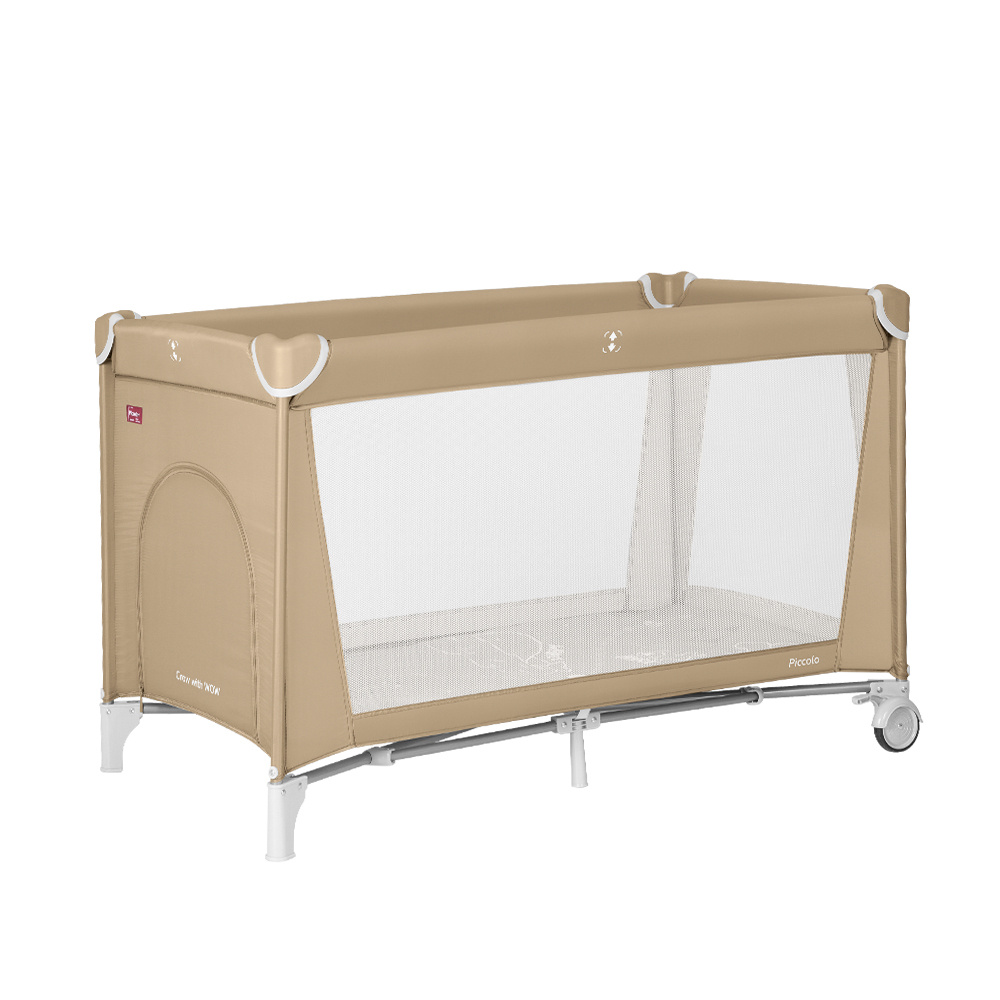 Carrello Piccolo CRL-18101 - детский манеж с боковым лазом на молнии • Sand Beige Carrello Piccolo CRL-18101 - детский манеж с боковым лазом на молнии • Sand Beige