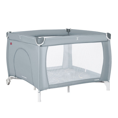 Carrello Grande CRL-18104 - детский манеж с широким лазом на молнии • Ash Grey
