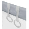 Carrello Grande CRL-18104 - детский манеж с широким лазом на молнии • Ash Grey