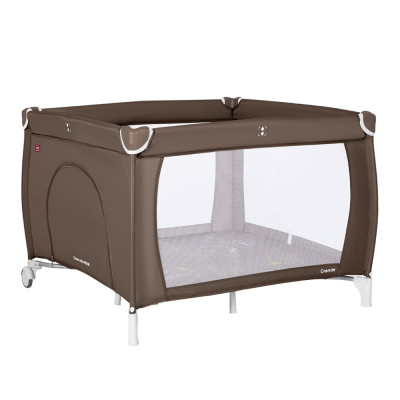 Carrello Grande CRL-18104 - детский манеж с широким лазом на молнии • Chocolate Brown