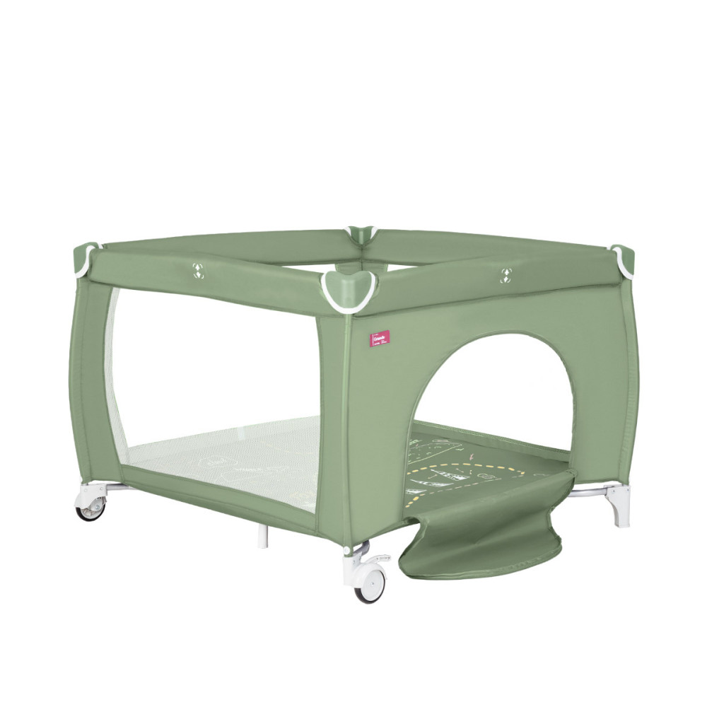 Carrello Grande CRL-18104 - детский манеж с широким лазом на молнии • Mint Green Carrello Grande CRL-18104 - детский манеж с широким лазом на молнии • Mint Green