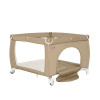Carrello Grande CRL-18104 - детский манеж с широким лазом на молнии • Sand Beige