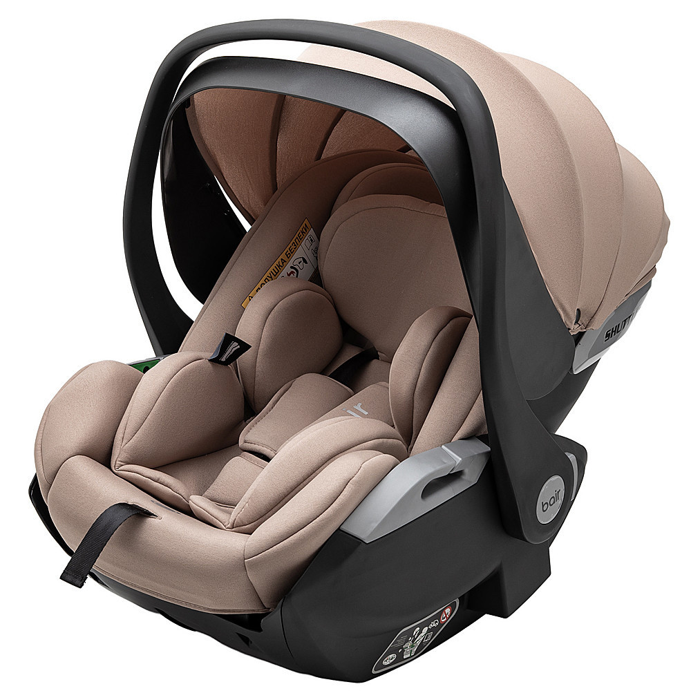 Bair Shuttle i-size - автокресло для новорожденного (от 0 до 15 месяцев / 40 - 87 см) • SC-04 Cappuccino