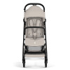 Cybex Beezy - прогулочная коляска, компактное складывание, ремень с одним натяжением • Dune Grey