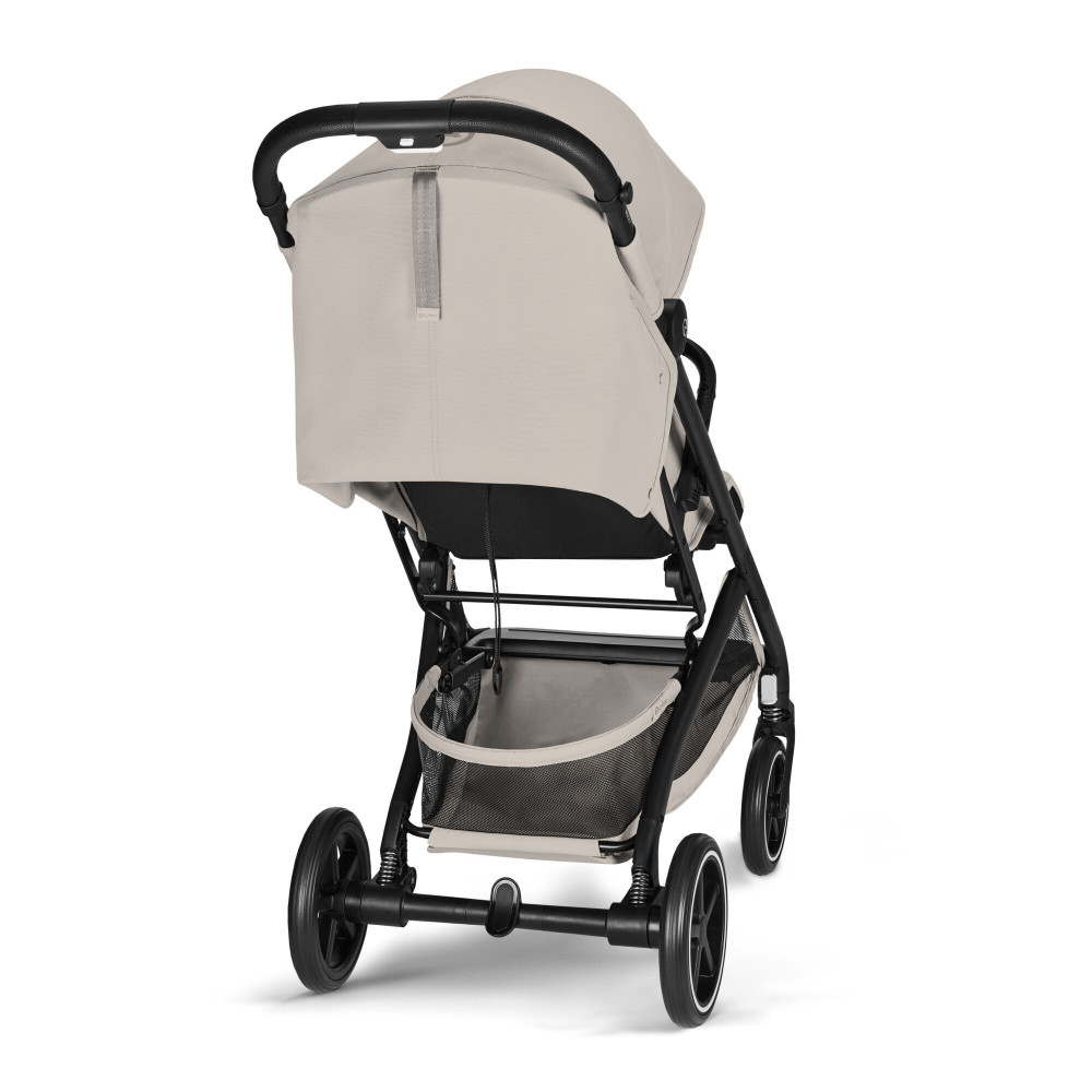 Cybex Beezy - прогулочная коляска, компактное складывание, ремень с одним натяжением • Dune Grey