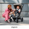 Espiro Fuel Pro - прогулочная коляска с большими колесами, компактная, автоматическая система складывания • 109 Energy Taupe