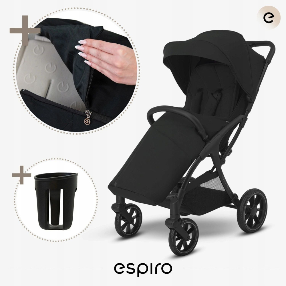 Espiro Fuel Pro - прогулочная коляска с большими колесами, компактная, автоматическая система складывания • 109 Energy Taupe Espiro Fuel Pro - прогулочная коляска с большими колесами, компактная, автоматическая система складывания • 109 Energy Taupe