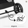 Espiro Fuel Pro - прогулочная коляска с большими колесами, компактная, автоматическая система складывания • 109 Energy Taupe