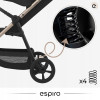 Espiro Pearl - прогулочная коляска с большими колесами, всесезонная, ручка регулируется по высоте, просторное сиденье, удобное складывание одной рукой • 109 Champagne Pearl