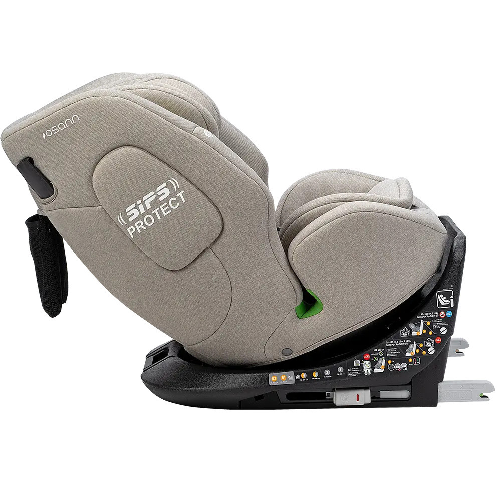 Osann One360 i-Size - автокресло для детей (от 0 до 12 лет / 40 - 150 см), поворотное (360), крепление ISOFIX • Wheat