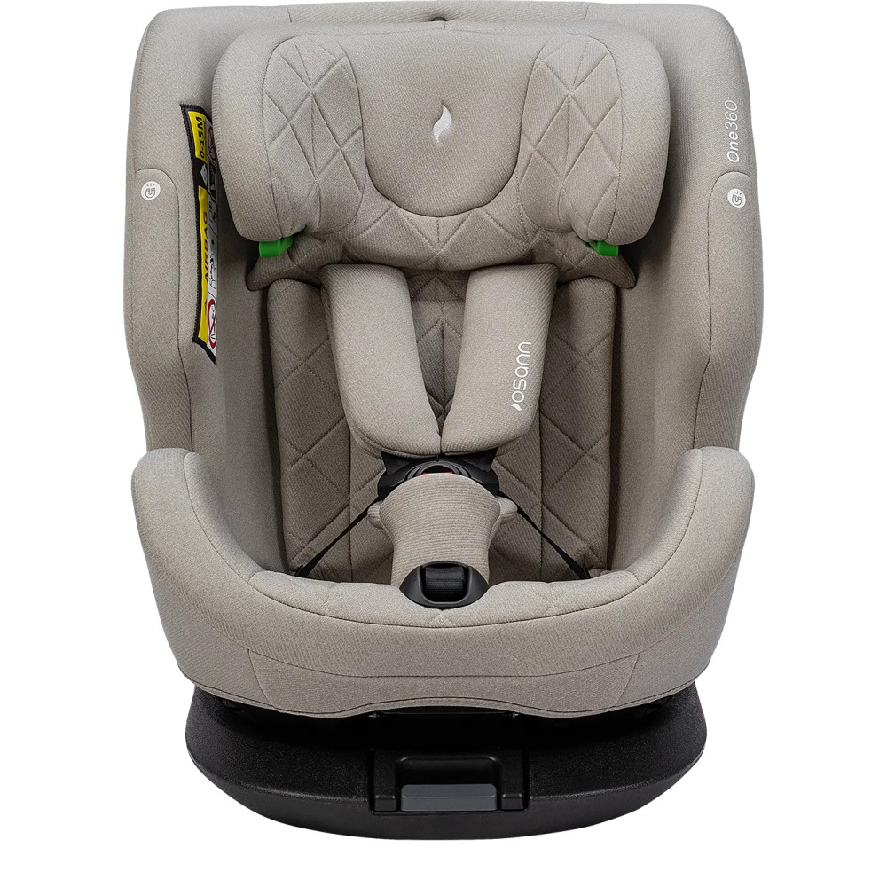 Osann One360 i-Size - автокресло для детей (от 0 до 12 лет / 40 - 150 см), поворотное (360), крепление ISOFIX • Wheat