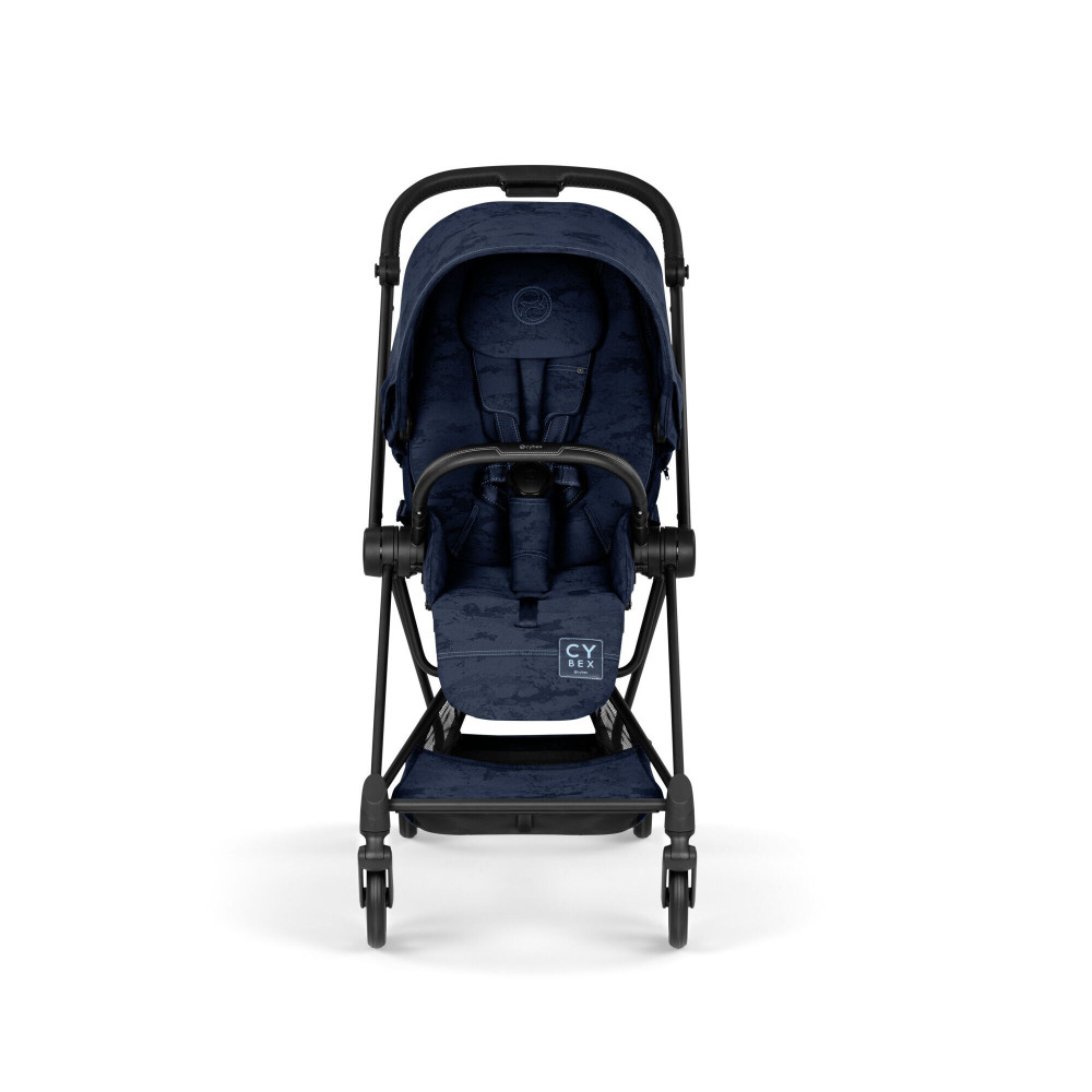 Cybex Mios 2026 - прогулянковий візок преміум, джинсова тканина, реверсивний блок, капюшон UPF50+, сумка в комплекті • Rebellious Luxury