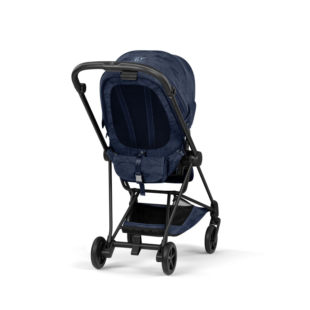 Cybex Mios 2026 - прогулянковий візок преміум, джинсова тканина, реверсивний блок, капюшон UPF50+, сумка в комплекті • Rebellious Luxury