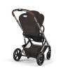 Cybex Balios S Lux 2026 - прогулянкова коляска, всесезонний візок, з великими колесами, телескопічне регулювання ручки, великий кошик до 10 кг • TPE Chocolate Brown
