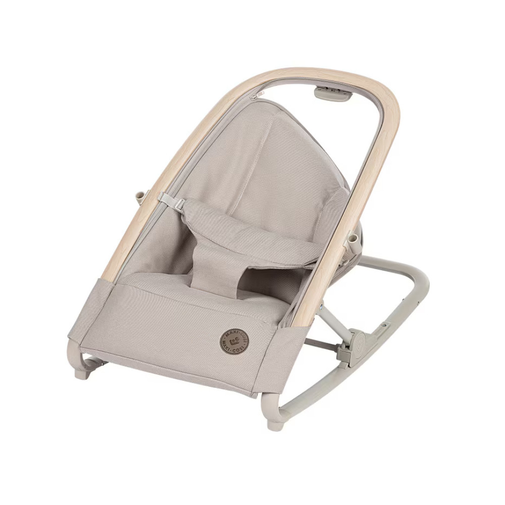 Maxi-Cosi Kori Rocker - легкое и компактное кресло-качалка для новорожденного с игрушками • Classic Beige ECO Maxi-Cosi Kori Rocker - легкое и компактное кресло-качалка для новорожденного с игрушками • Classic Beige ECO