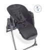 Maxi-Cosi Ava2 - легкий складной стульчик для кормления и отдыха с 5-точечными ремнями и подножкой • Elegance Graphite