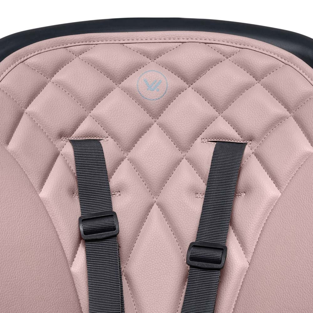 Muuvo Choc2 - стульчик для кормления, вращение сиденья на 360 • Powder Pink New Muuvo Choc2 - стульчик для кормления, вращение сиденья на 360 • Powder Pink New