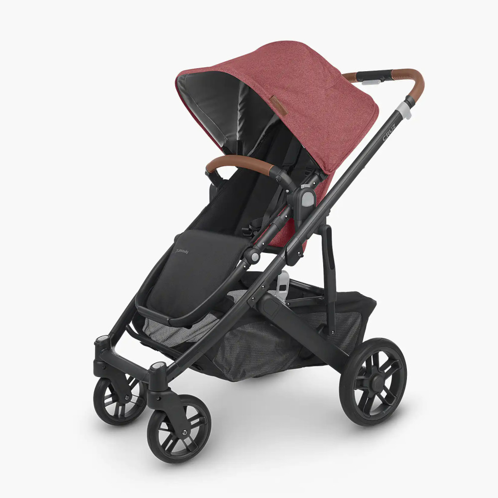 UPPAbaby Cruz V2 - прогулянкова коляска, реверсивний блок, телескопічна ручка, великий кошик • Lucy