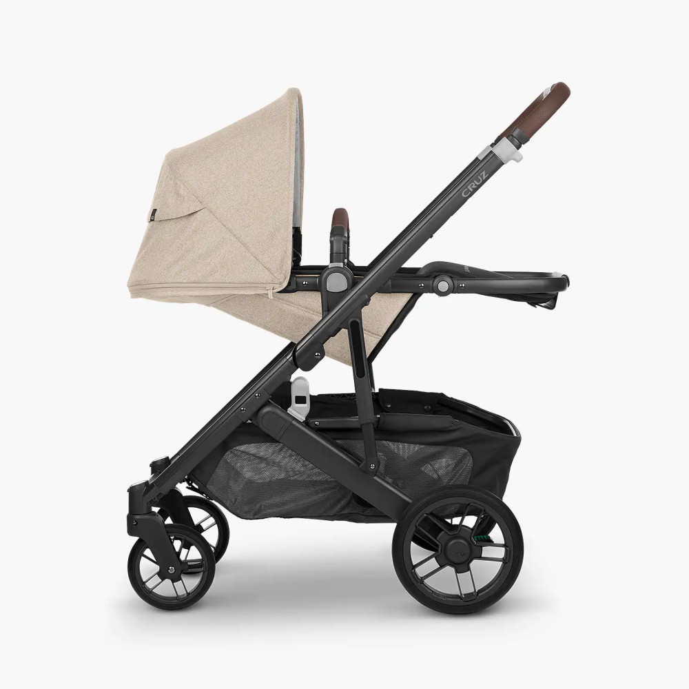 UPPAbaby Cruz V2 - прогулянкова коляска, реверсивний блок, телескопічна ручка, великий кошик • Liam UPPAbaby Cruz V2 - прогулянкова коляска, реверсивний блок, телескопічна ручка, великий кошик • Liam