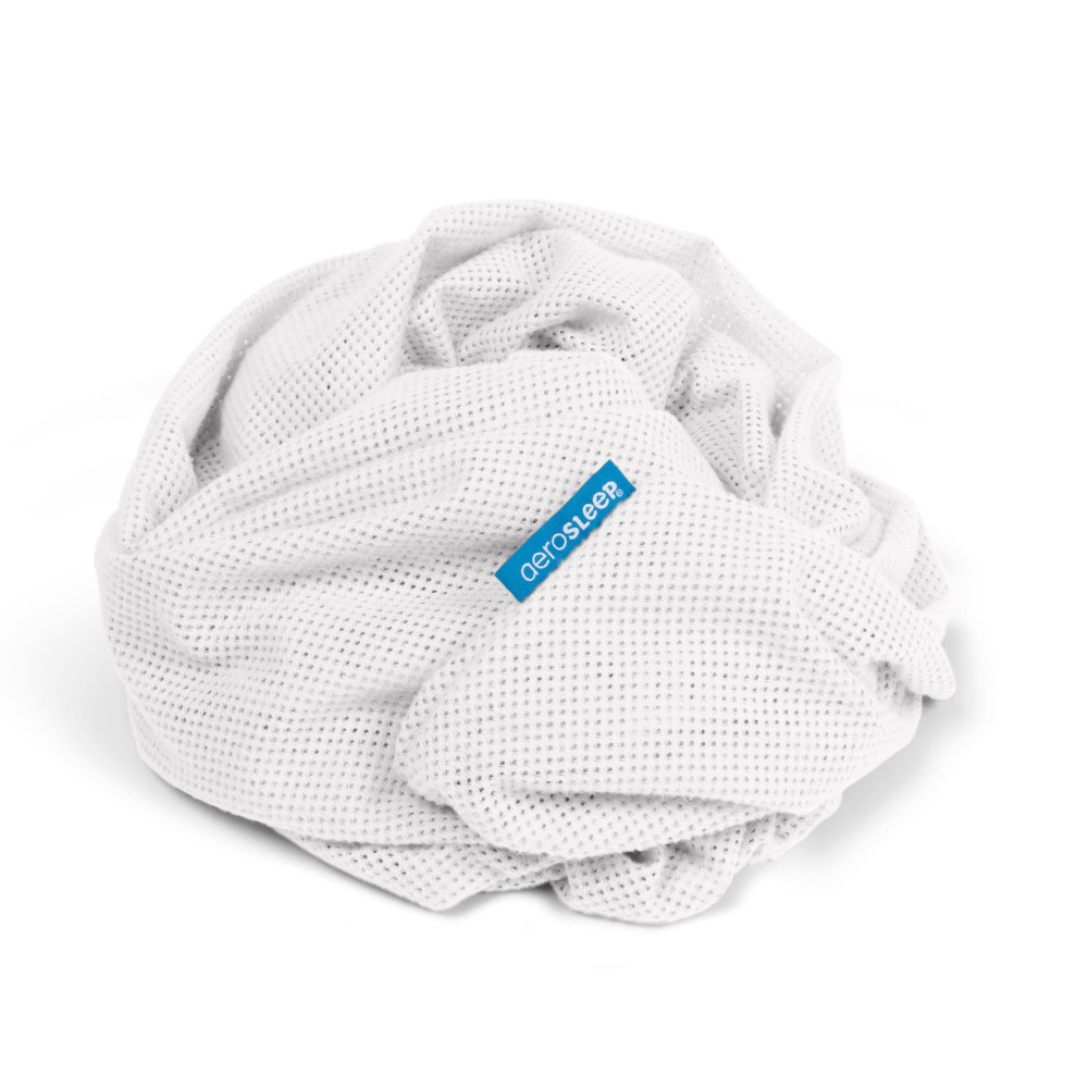 AeroSleep Sheet - дихаюче простирадло на резинці 60x120 см • Білий AeroSleep Sheet - дихаюче простирадло на резинці 60x120 см • Білий