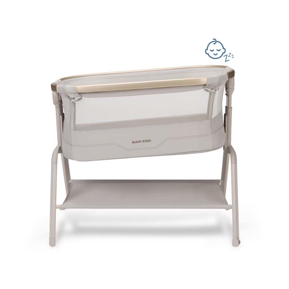 Maxi-Cosi Iora 2 - приставне ліжечко для новонародженого • Elegance Beige Maxi-Cosi Iora 2 - приставне ліжечко для новонародженого • Elegance Beige