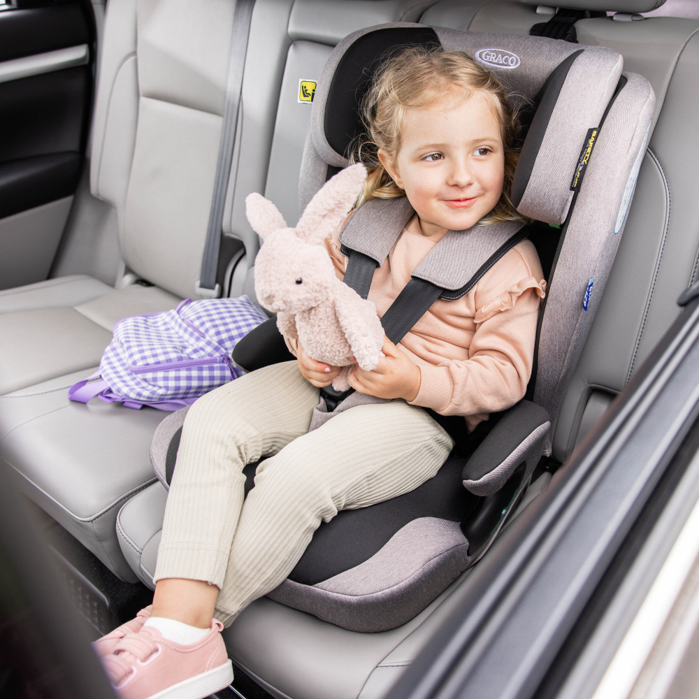Graco Energi i-Size - автокресло с ISOFIX, Top Tether и защитой Safety Surround (от 15 месяцев до 12 лет / 76 - 150 см) • Meteor Graco Energi i-Size - автокресло с ISOFIX, Top Tether и защитой Safety Surround (от 15 месяцев до 12 лет / 76 - 150 см) • Meteor