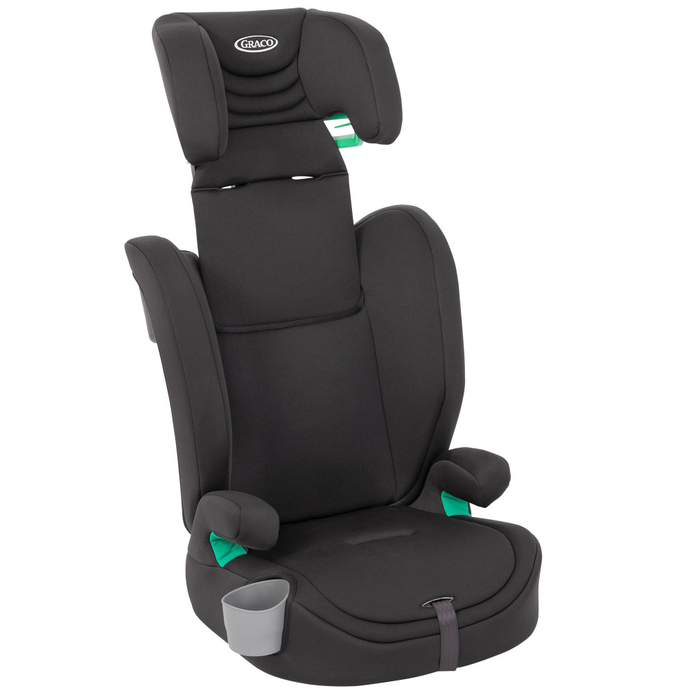 Graco Eldura i-Size - автокресло с усиленной боковой защитой (от 15 месяцев до 12 лет / 76 - 150 см) • Midnight Graco Eldura i-Size - автокресло с усиленной боковой защитой (от 15 месяцев до 12 лет / 76 - 150 см) • Midnight