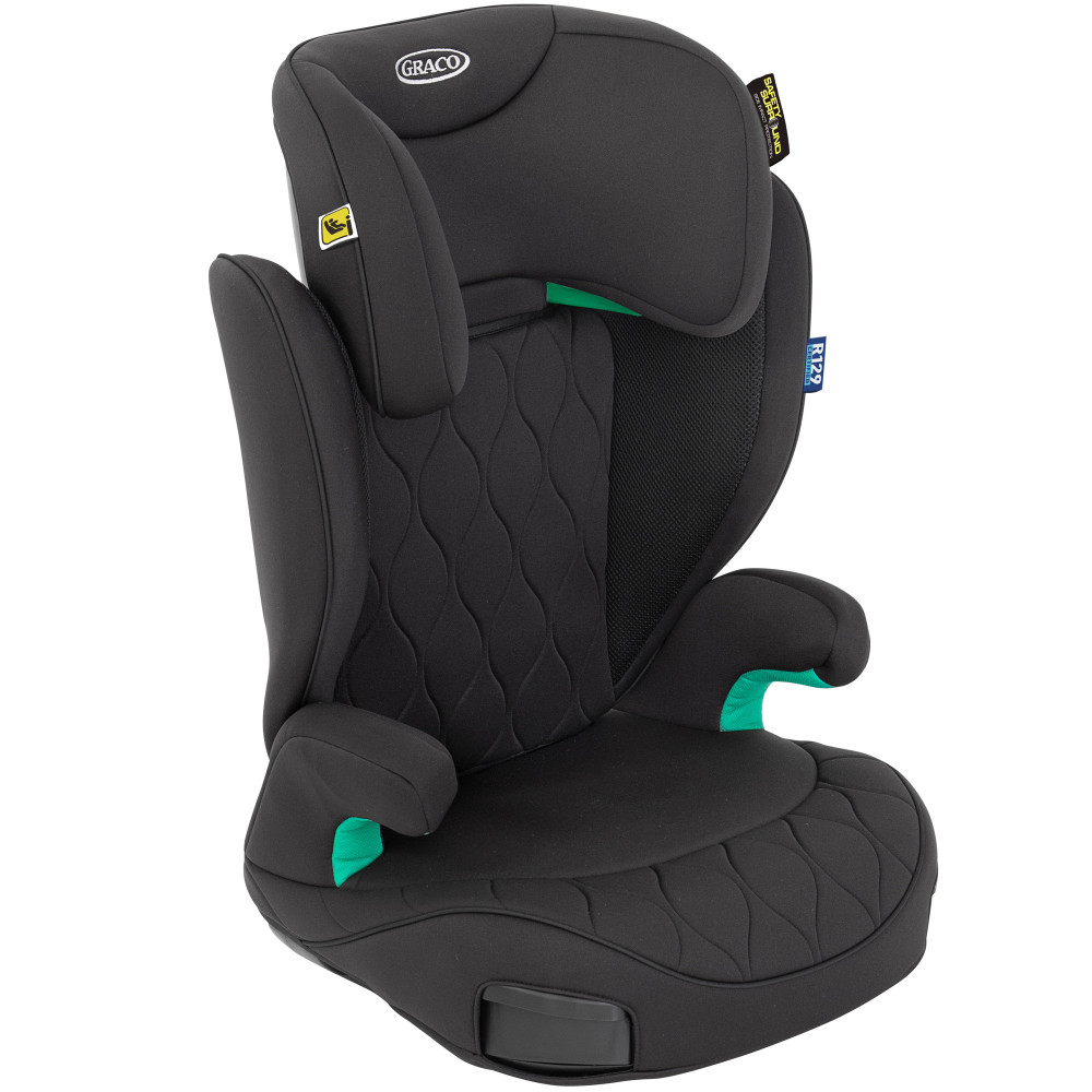 Graco Affix i-Size - автокресло с ISOFIX (от 3.5 до 12 лет / 100 - 150 см) • Midnight