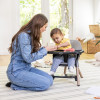 Graco Presti - легкий стульчик-трансформер 3 в 1 для кормления (от 6 месяцев до 6 лет) • Steeple Grey