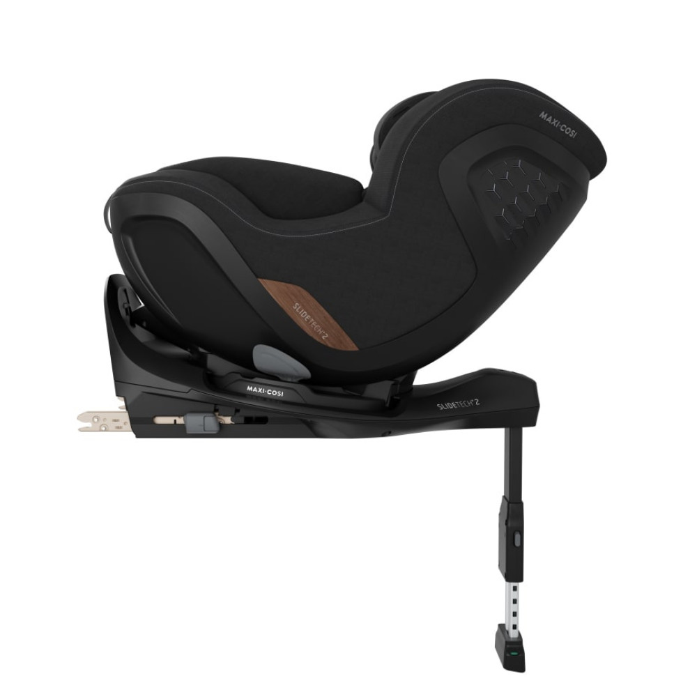 Maxi-Cosi Mica Slide Pro - детское автокресло, поворотное 360°, ISOFIX с опорной ногой (0 - 4 года / 40 - 105 см) • Authentic Black Maxi-Cosi Mica Slide Pro - детское автокресло, поворотное 360°, ISOFIX с опорной ногой (0 - 4 года / 40 - 105 см) • Authentic Black