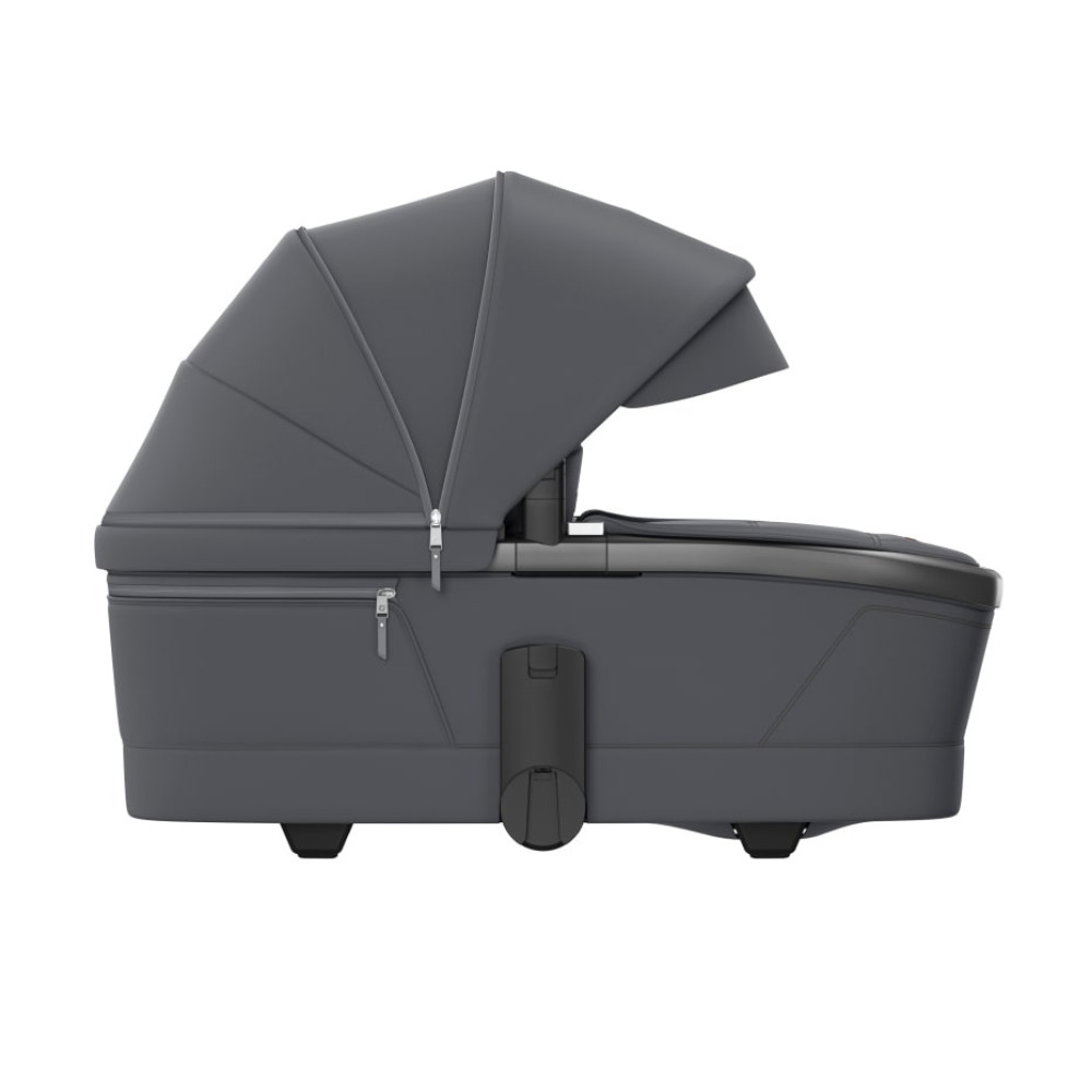 Maxi-Cosi Fame Carrycot - люлька для новонародженого до коляски Fame, система регулювання висоти Close2Me, система подорожей SlideTech • Moon Graphite