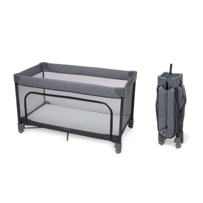 Maxi-Cosi Merlin - дитячий манеж із компактним складанням, дихаючою сіткою та матрацом • Elegance Graphite Maxi-Cosi Merlin - дитячий манеж із компактним складанням, дихаючою сіткою та матрацом • Elegance Graphite
