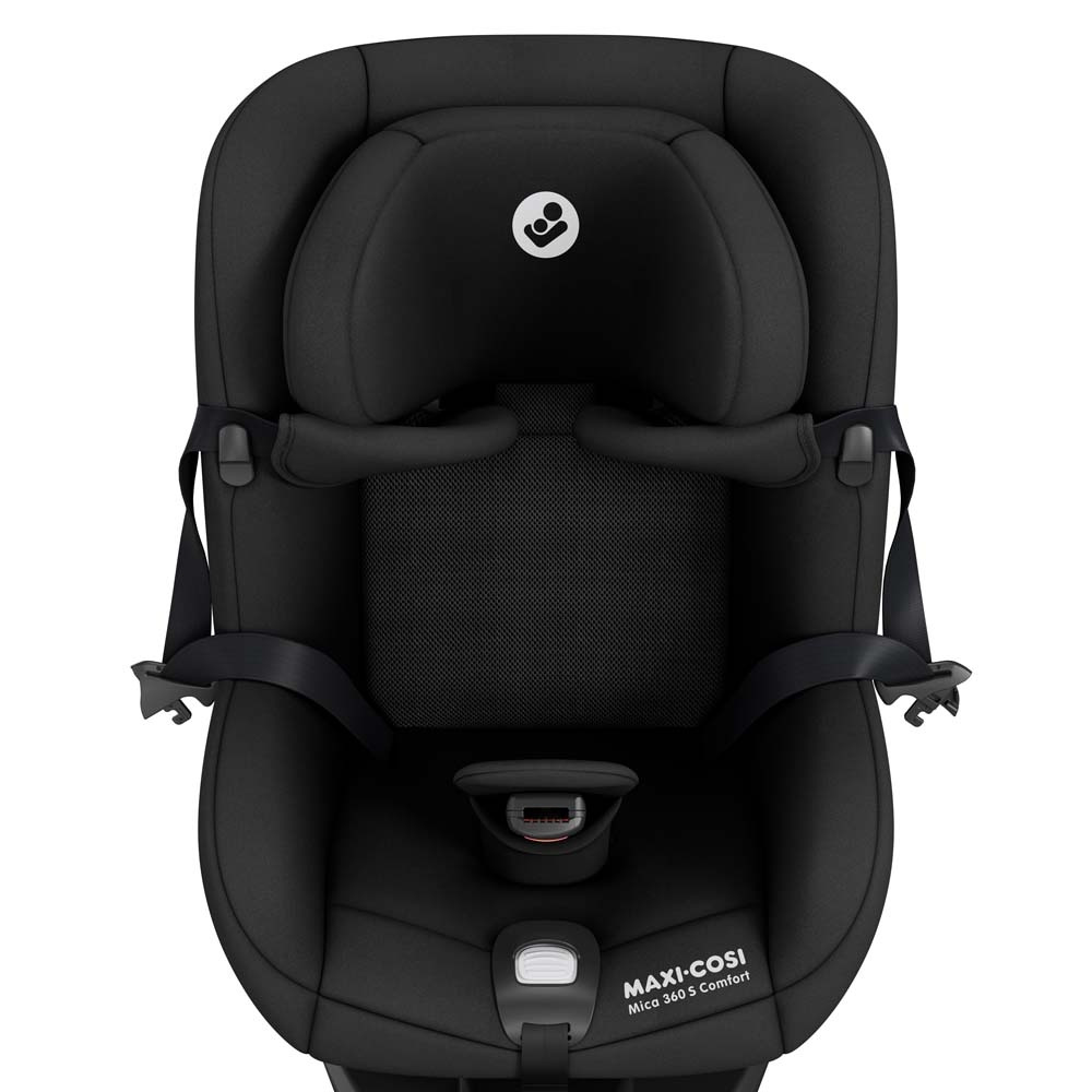 Maxi-Cosi Mica 360 S Comfort - поворотное автокресло для детей (от рождения до 4 лет / 40 - 105 см) • Authentic Black Maxi-Cosi Mica 360 S Comfort - поворотное автокресло для детей (от рождения до 4 лет / 40 - 105 см) • Authentic Black