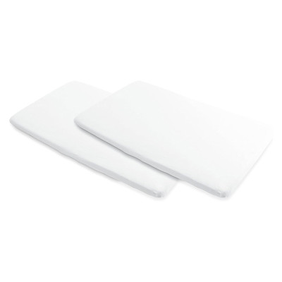 Maxi-Cosi Merlin Bedsheets - водонепроникні простирадла 2-в-1 до манежу Merlin, 2 шт • White Maxi-Cosi Merlin Bedsheets - водонепроникні простирадла 2-в-1 до манежу Merlin, 2 шт • White