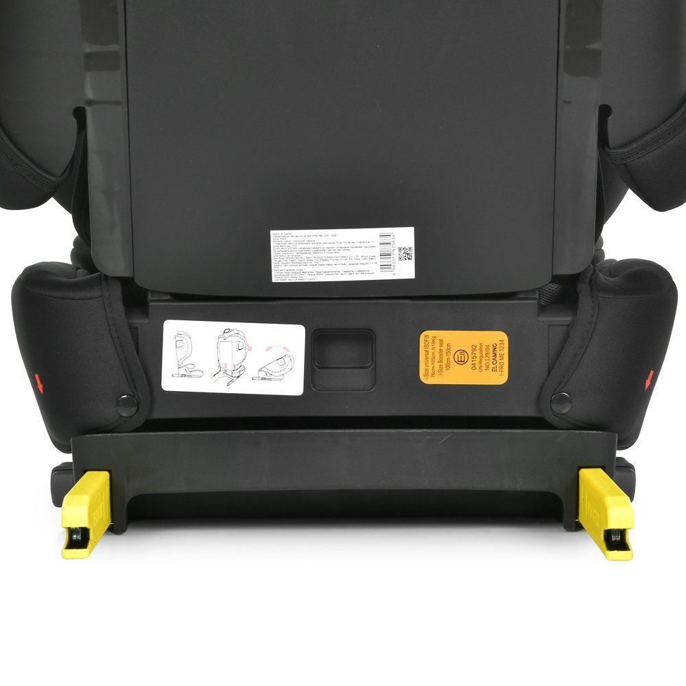 El Camino i-PRO ME 1234 - дитяче автокрісло i-Size (від 15 місяців до 12 років / 76 - 150 см), кріплення ISOFIX та Top Tether • Black El Camino i-PRO ME 1234 - дитяче автокрісло i-Size (від 15 місяців до 12 років / 76 - 150 см), кріплення ISOFIX та Top Tether • Black