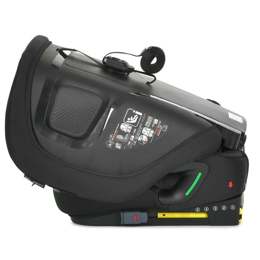 El Camino i-PRO ME 1234 - дитяче автокрісло i-Size (від 15 місяців до 12 років / 76 - 150 см), кріплення ISOFIX та Top Tether • Black El Camino i-PRO ME 1234 - дитяче автокрісло i-Size (від 15 місяців до 12 років / 76 - 150 см), кріплення ISOFIX та Top Tether • Black