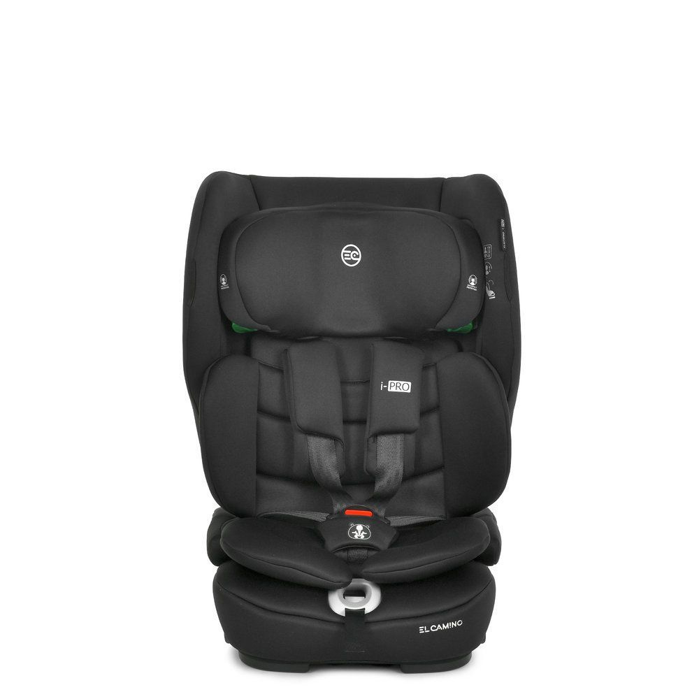 El Camino i-PRO ME 1234 - дитяче автокрісло i-Size (від 15 місяців до 12 років / 76 - 150 см), кріплення ISOFIX та Top Tether • Black El Camino i-PRO ME 1234 - дитяче автокрісло i-Size (від 15 місяців до 12 років / 76 - 150 см), кріплення ISOFIX та Top Tether • Black