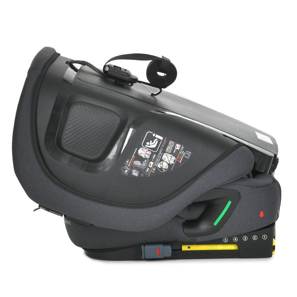 El Camino i-PRO ME 1234 - дитяче автокрісло i-Size (від 15 місяців до 12 років / 76 - 150 см), кріплення ISOFIX та Top Tether • Gray El Camino i-PRO ME 1234 - дитяче автокрісло i-Size (від 15 місяців до 12 років / 76 - 150 см), кріплення ISOFIX та Top Tether • Gray