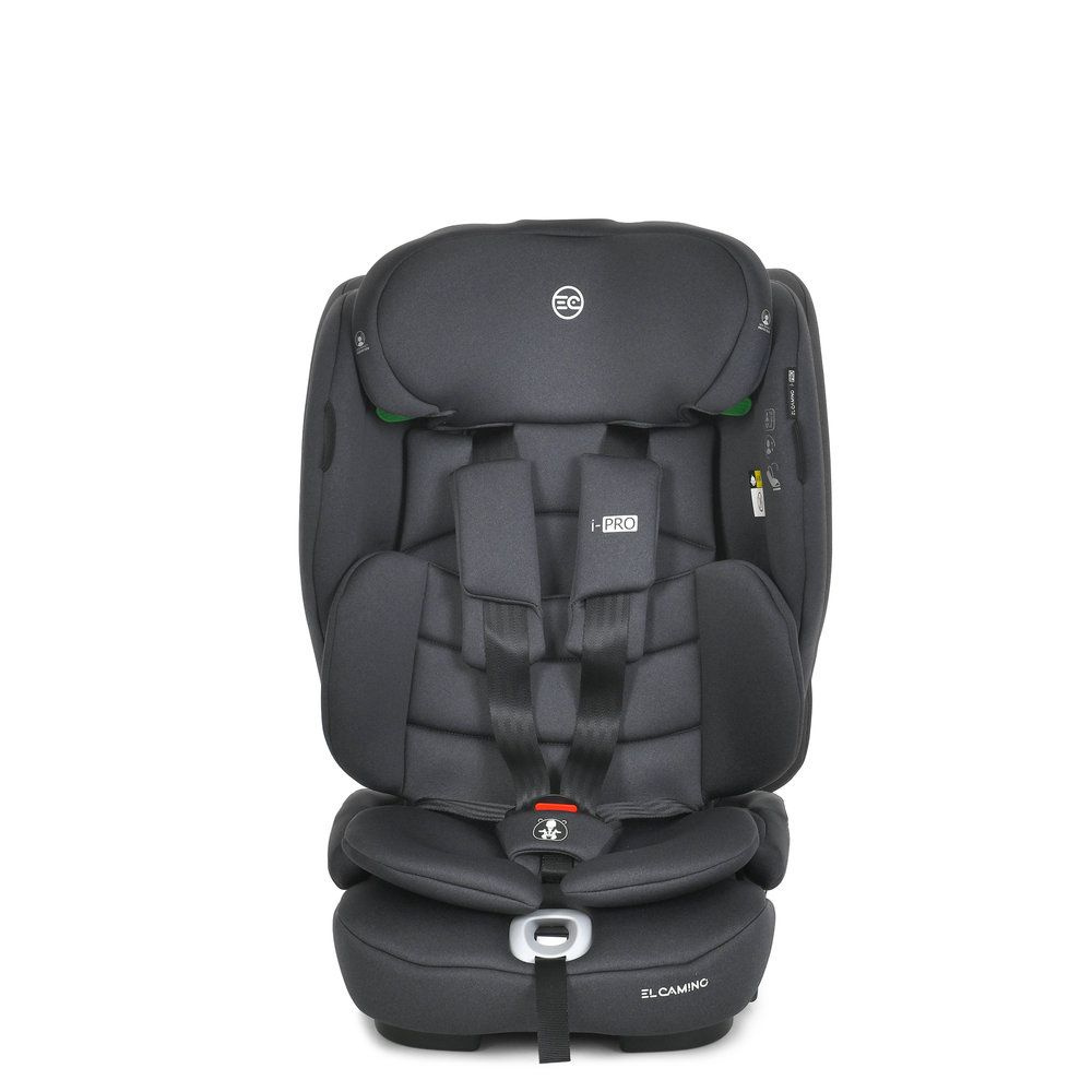 El Camino i-PRO ME 1234 - дитяче автокрісло i-Size (від 15 місяців до 12 років / 76 - 150 см), кріплення ISOFIX та Top Tether • Gray El Camino i-PRO ME 1234 - дитяче автокрісло i-Size (від 15 місяців до 12 років / 76 - 150 см), кріплення ISOFIX та Top Tether • Gray