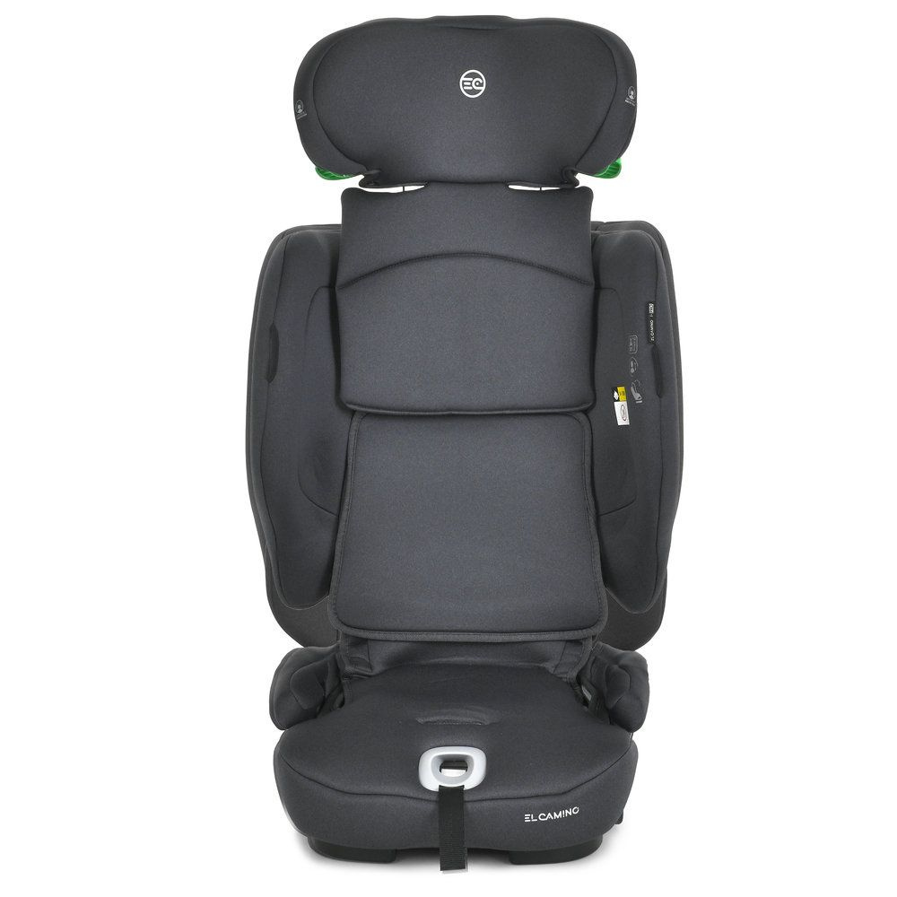 El Camino i-PRO ME 1234 - дитяче автокрісло i-Size (від 15 місяців до 12 років / 76 - 150 см), кріплення ISOFIX та Top Tether • Gray El Camino i-PRO ME 1234 - дитяче автокрісло i-Size (від 15 місяців до 12 років / 76 - 150 см), кріплення ISOFIX та Top Tether • Gray