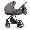 Roan Ivi 2.0 - дитяча коляска 2в1, візок преміум Vintage Collection, матрац Air Zone 3D, м'яка амортизація, сонцезахисний козирок у комплекті • Silhouette Vintage (R-IVC-SE)