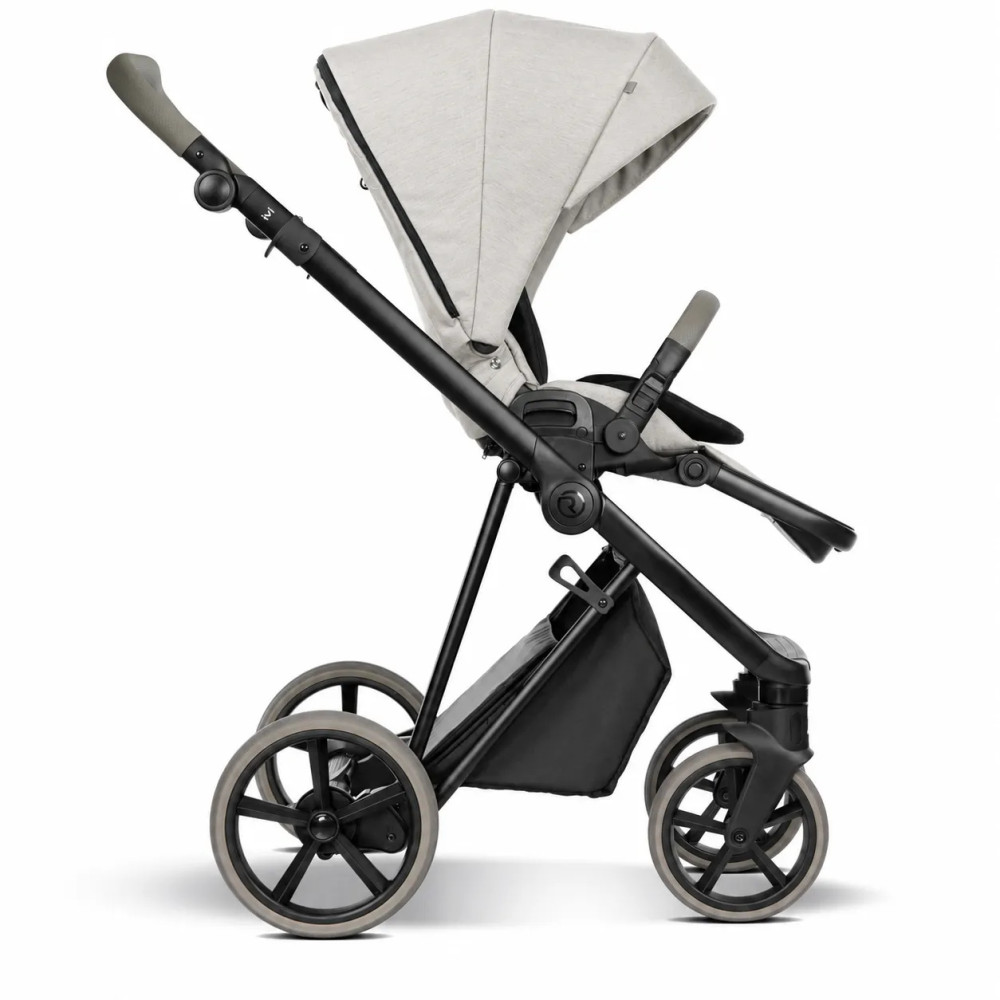 Roan Ivi 2.0 - дитяча коляска 2в1, візок преміум Vintage Collection, матрац Air Zone 3D, м'яка амортизація, сонцезахисний козирок у комплекті • Silk Soft Vintage (R-IVC-SS)