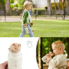 Babymoov Little Explorer - детский термос с трубочкой из нержавеющей стали, 350 мл • Ivory