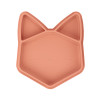 Babymoov Isy Plate - силиконовая секционная тарелка с 3 отделениями, 6 мес+ • Fox