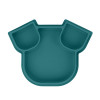 Babymoov Isy Plate - силиконовая секционная тарелка с 3 отделениями, 6 мес+ • Dog