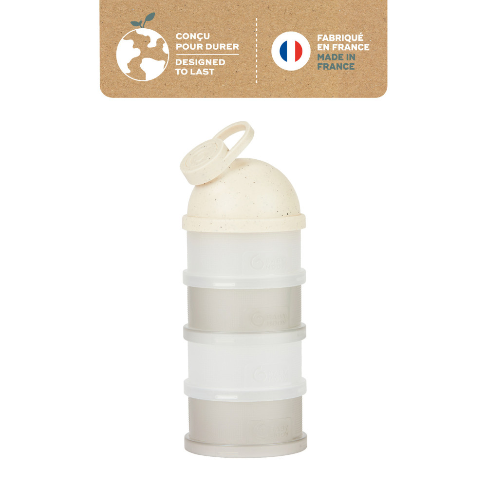 Babymoov Babydose - дозатор сухой молочной смеси, 4 x 60 мл • Mineral Sand