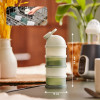 Babymoov Babydose - дозатор сухой молочной смеси, 4 x 60 мл • Mineral Green