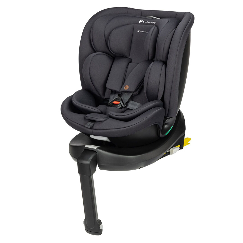 Bebe Confort Artemis 360 i-Size - дитяче автокрісло i-Size (0-12 років / 40-150 см) з поворотом на 360°, ISOFIX з опорною ногою • Mineral Black